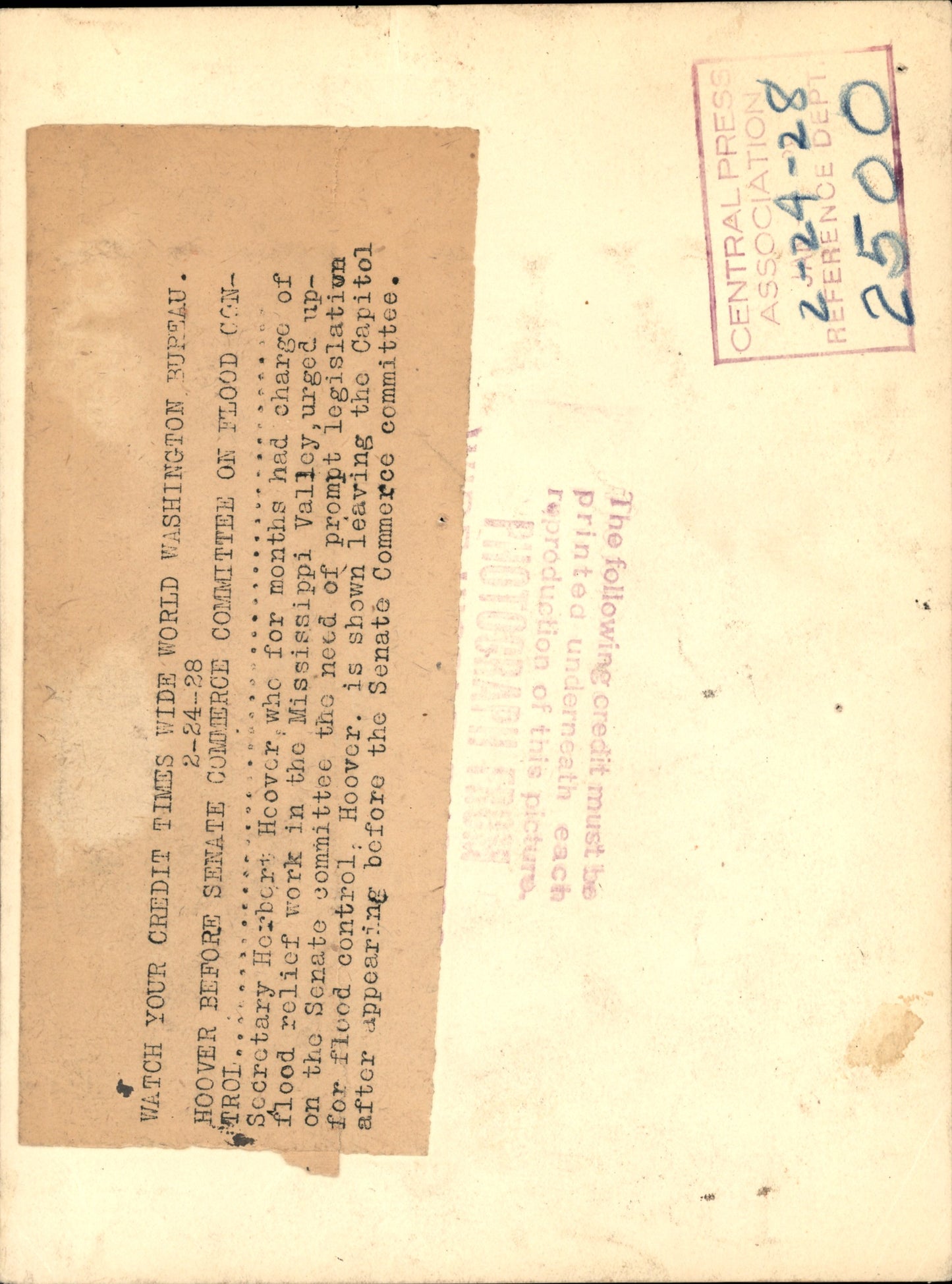 Herbert Hoover Collection (1921-1961) (44 vintage prints)