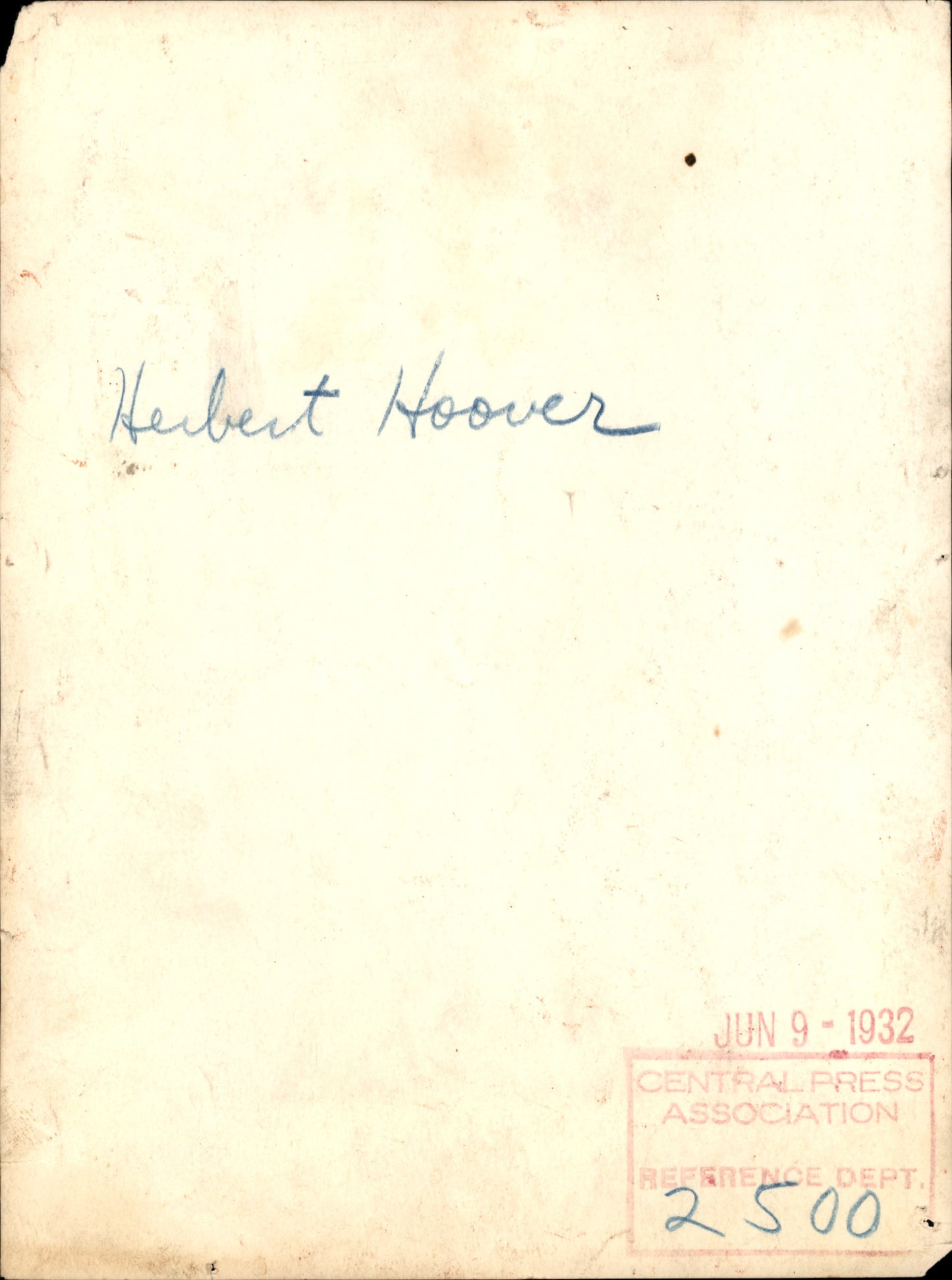 Herbert Hoover Collection (1921-1961) (44 vintage prints)