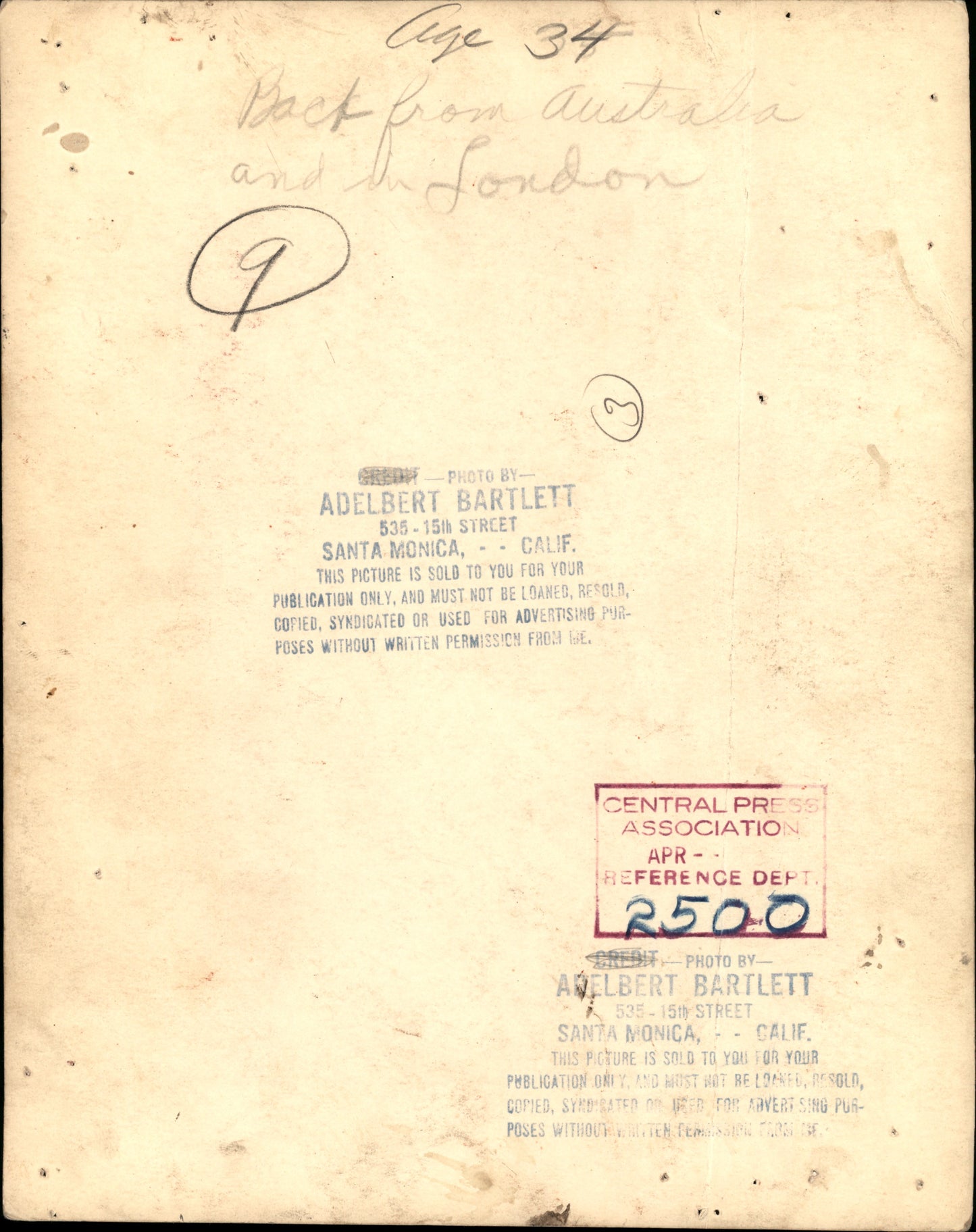 Herbert Hoover Collection (1921-1961) (44 vintage prints)