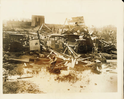 Hurricane Wreckage Collection (1926-1935) (6 vintage prints)