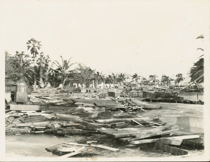 Hurricane Wreckage Collection (1926-1935) (6 vintage prints)