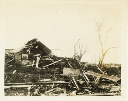 Hurricane Wreckage Collection (1926-1935) (6 vintage prints)