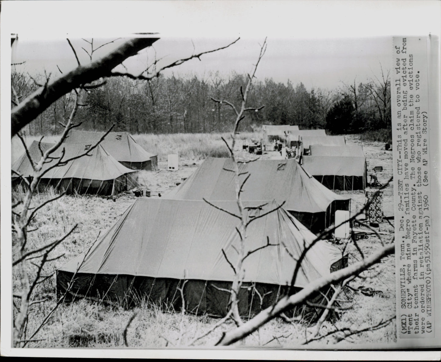 Tent City (Freedom Village) Tennessee (1960)
