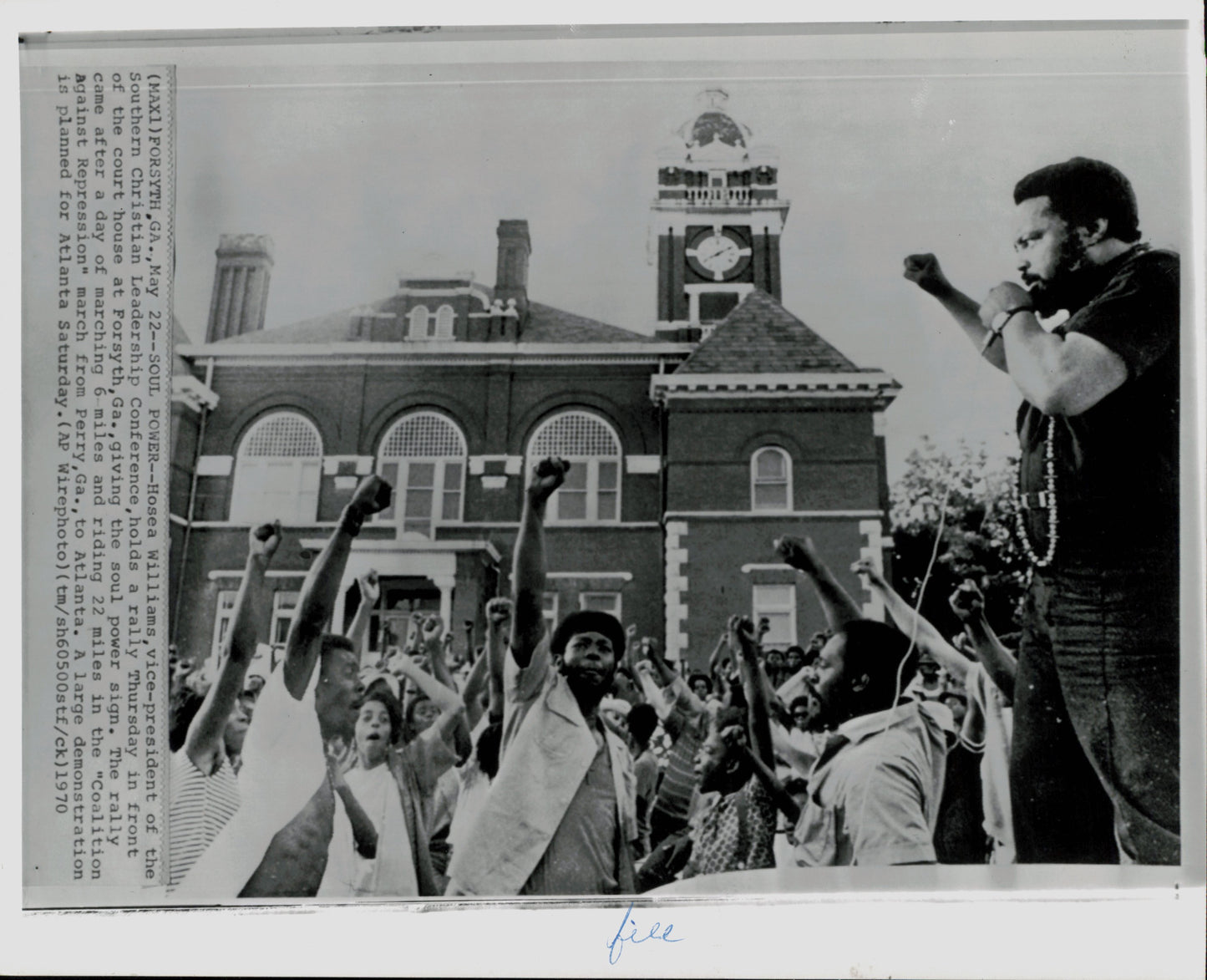 Hosea Williams Pairing (1968-1970) (2 vintage prints)