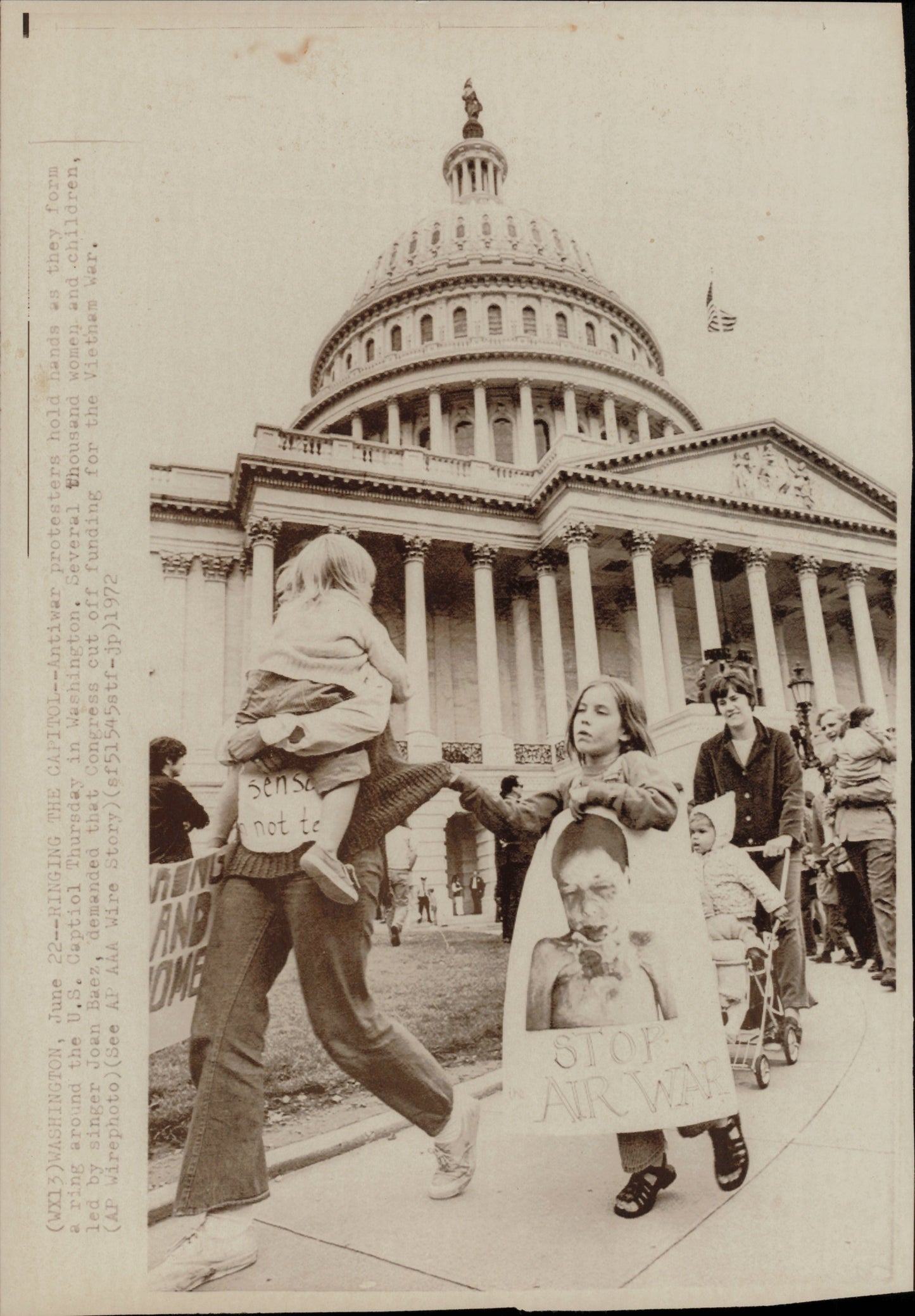 Washington DC Demonstrations Collection (60 vintage prints)