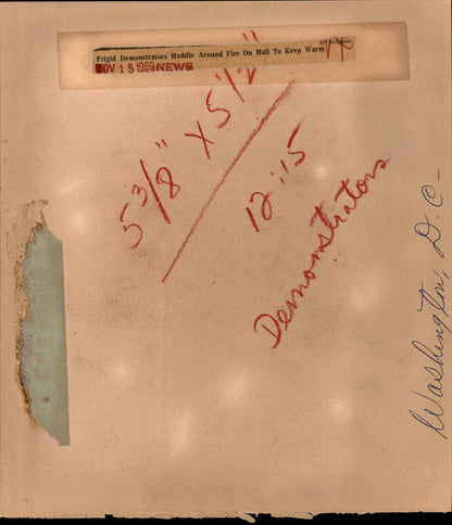 Washington DC Demonstrations Collection (60 vintage prints)