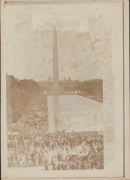 Washington DC Demonstrations Collection (60 vintage prints)