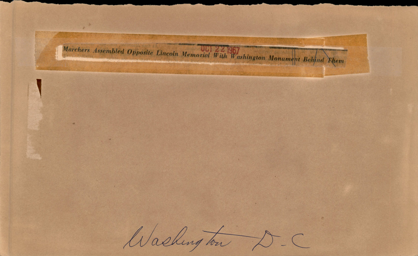 Washington DC Demonstrations Collection (60 vintage prints)