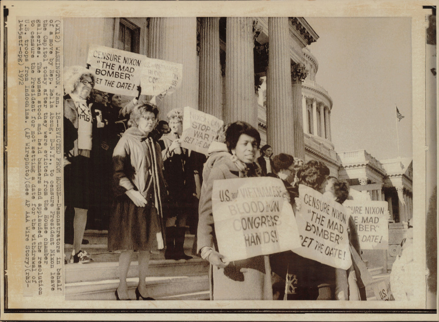 Washington DC Demonstrations Collection (60 vintage prints)