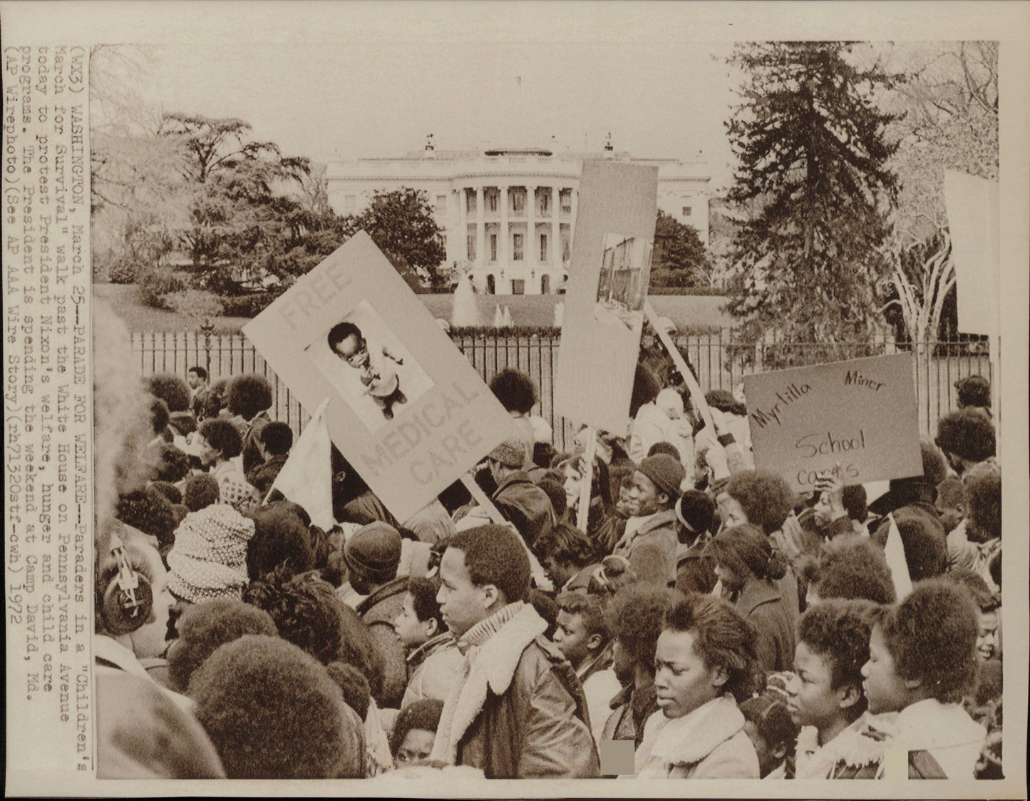Washington DC Demonstrations Collection (60 vintage prints)