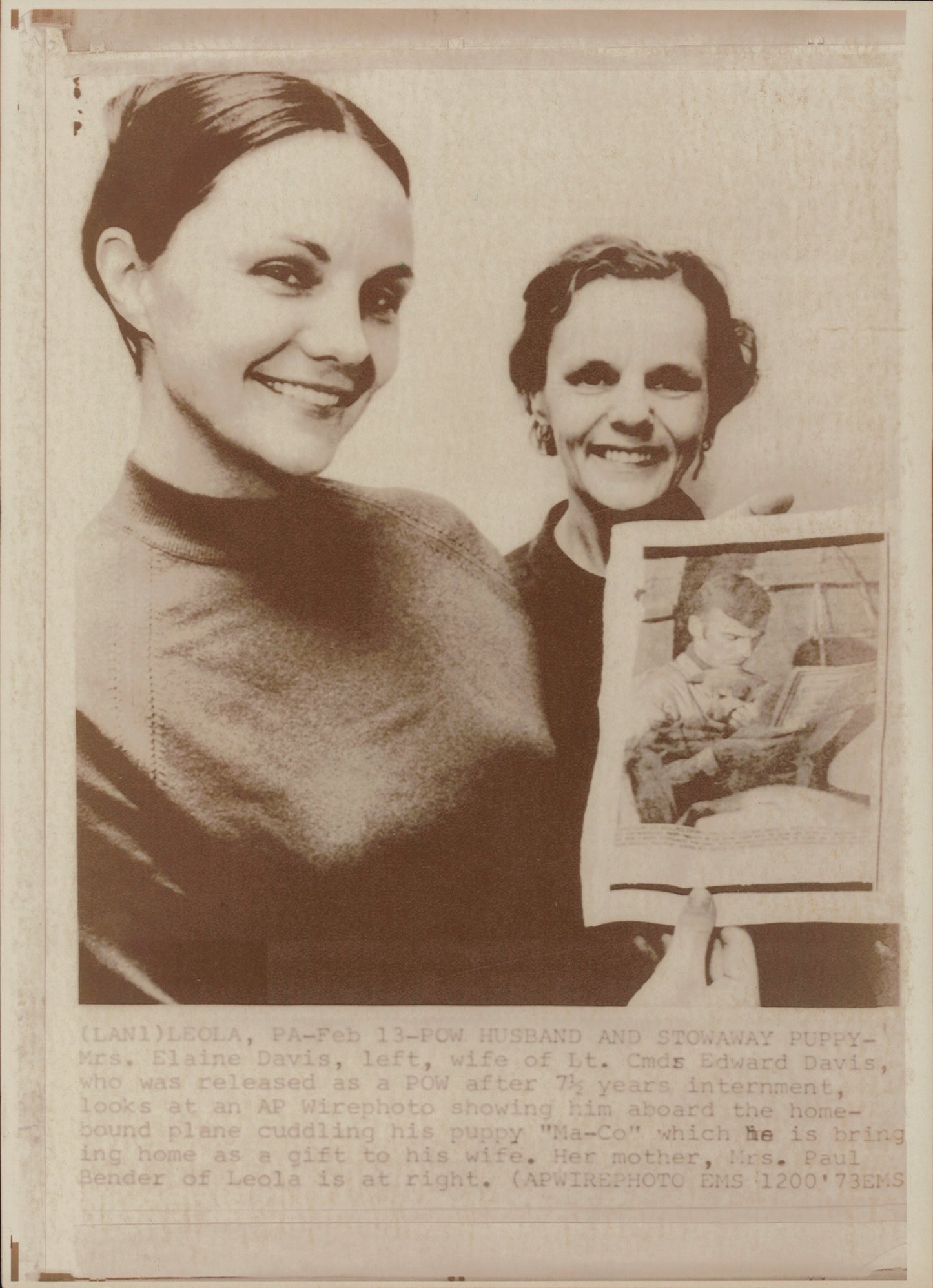Vietnam Prisoner of War Family Collection (42 vintage prints)