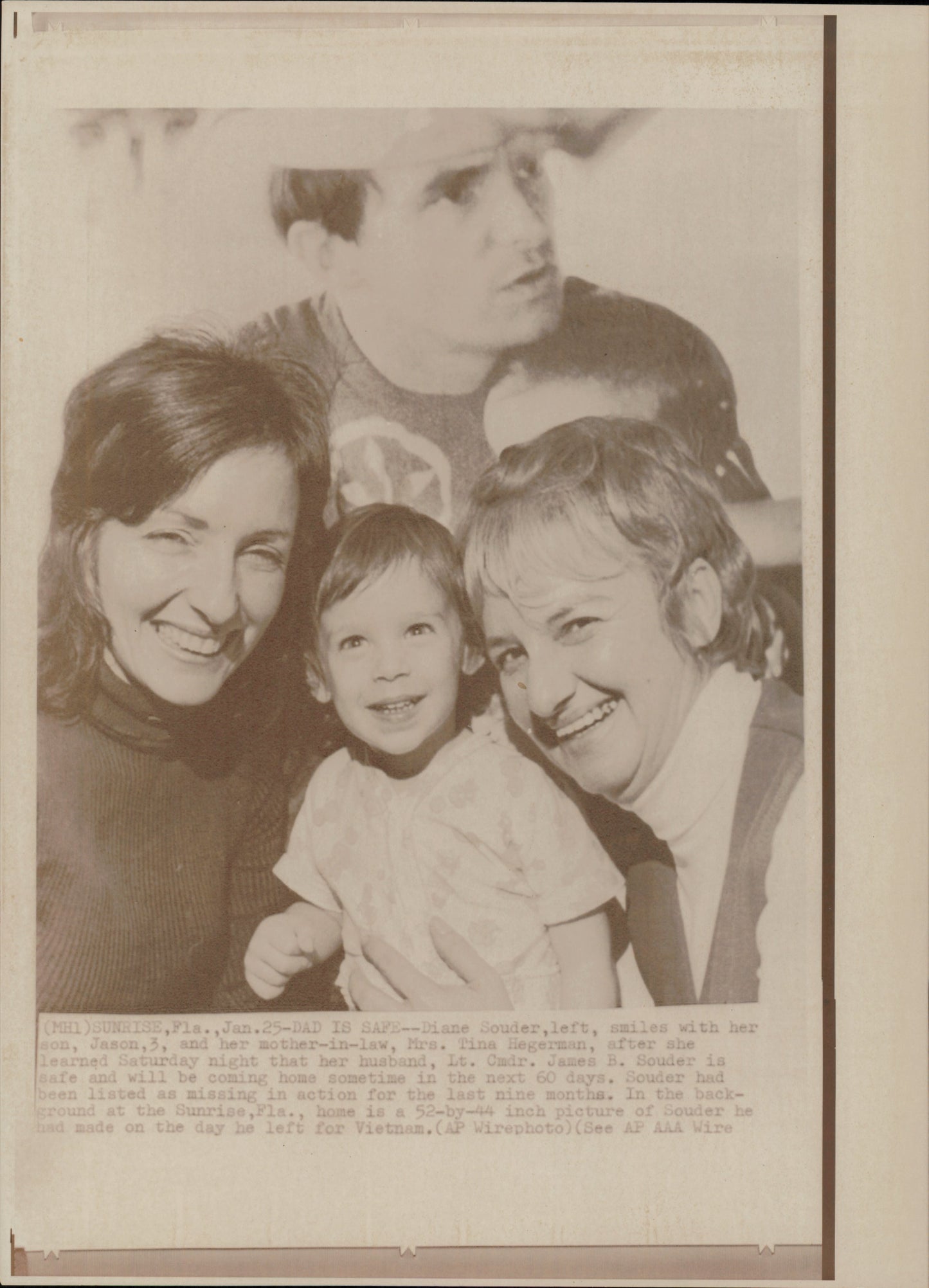 Vietnam Prisoner of War Family Collection (42 vintage prints)