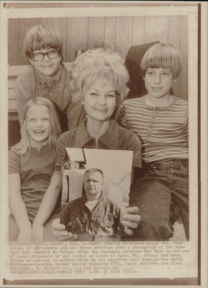 Vietnam Prisoner of War Family Collection (42 vintage prints)