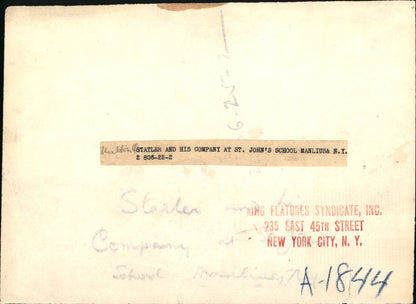 St. John's Military School Class
