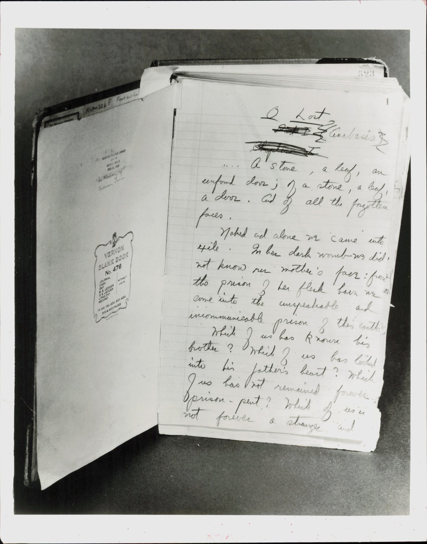 Thomas Wolfe Manuscript Pairing (1979-1989)