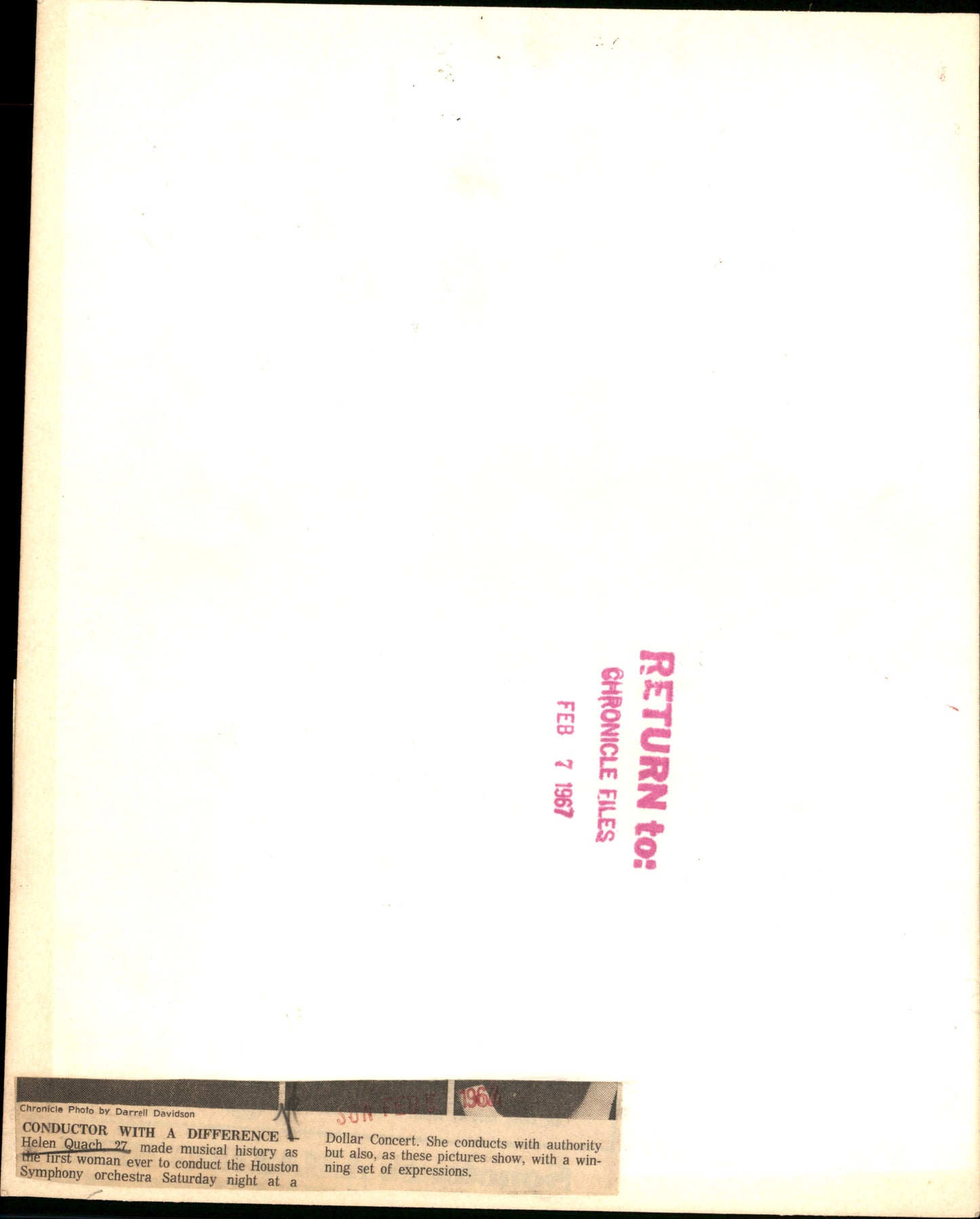 Helen Quach Conducts Houston Symphony | Darrel Davidson (1967)